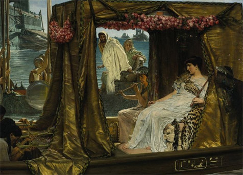 Картина Lawrence Alma-Tadema «Anthony and Cleopatra» (1885)