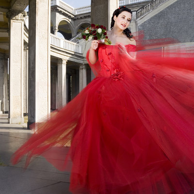 Сказочное свадебное платье © Ivanova-Inga