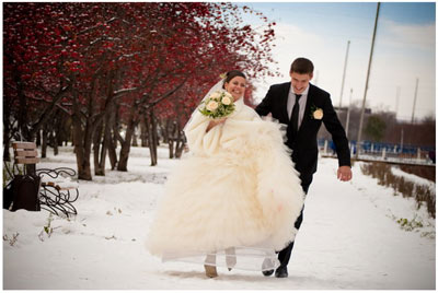Свадьба зимой