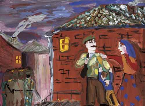 Детский рисунок ко дню Великой Отечественной войны