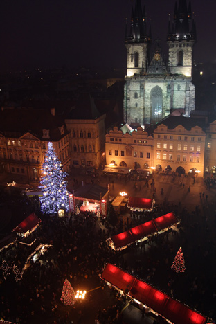 Новый год в Праге © Kletr