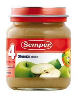 Яблочное пюре © Semper