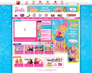 Сайт Barbie
