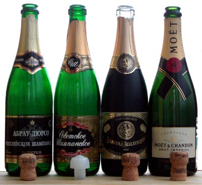 Выбор шампанского к Новому году